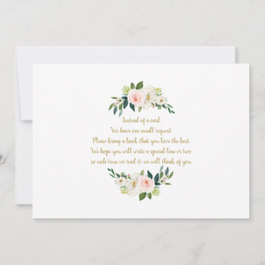 Vleesballon baby shower uitnodiging (Achterkant)