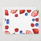 Vleesbessenfeest, Eerste verjaardagsbes Kaart (Achterkant)