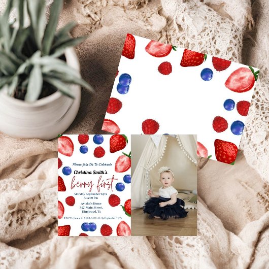 Vleesbessenfeest, Eerste verjaardagsbes Kaart