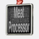 Vleesbewerkingsextraordinaire Metalen Ornament (Links)