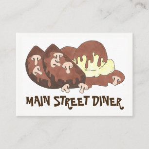 Vleesbrood Vleesaardappelen Restaurants Diner Visitekaartje
