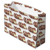 Vleesbrood Vleesblad Aardappelen paddestoel Groot Cadeauzakje (Achterkant Gekanteld)