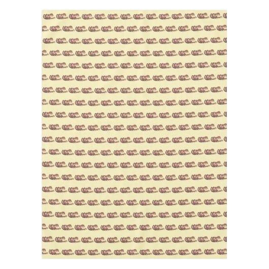 Vleesbrood Vleesblad Aardappelen paddestoel Tafelkleed (Voorkant)