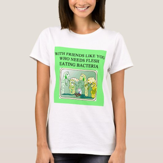 vleesetende bacterie t-shirt (Voorkant)