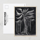 Vleesetende boom - Briefkaart (Voorkant / Achterkant)