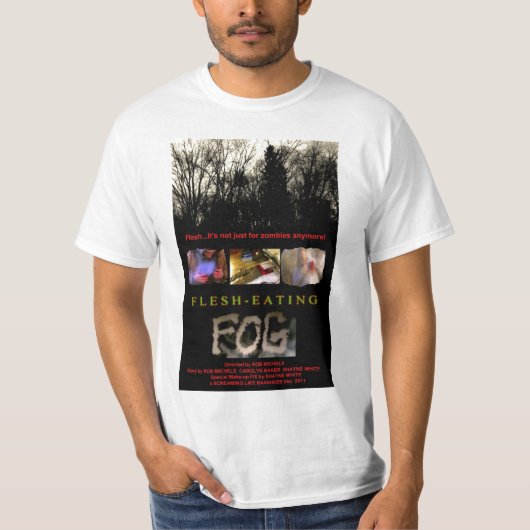 vleesetende mist ontwerp #2 t-shirt (Voorkant)