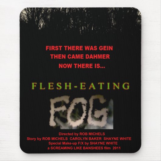 vleesetende mousepad muismat (Voorkant)