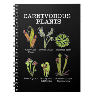 Vleesetende Planten Soort Saracenia venus flytrap Notitieboek