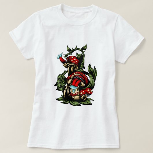 vleesetende schimmels t-shirt (Design voorkant)