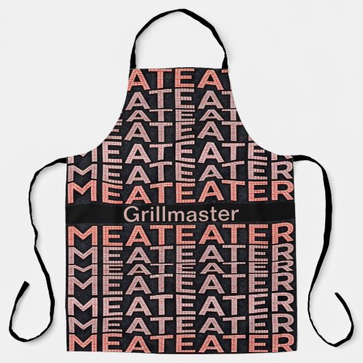 Vleeseter Grillmaster Schort (Voorkant)