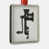 vleesGrinder Metalen Ornament (Rechts)