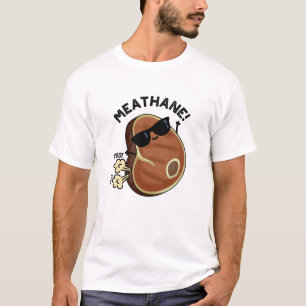 Vleeshane Funny Farting Meat Pun T-shirt