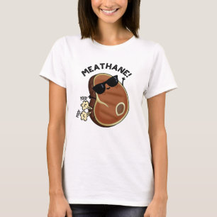 Vleeshane Funny Farting Meat Pun T-shirt
