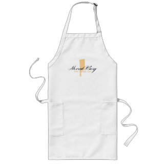 Vleesjongen logo lang apron lang schort