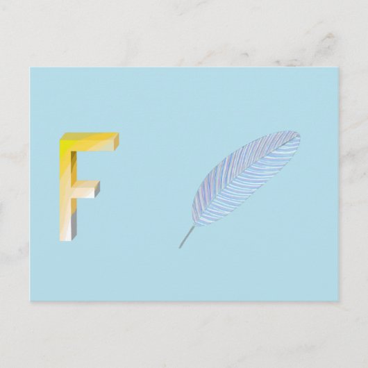 Vleeskaart Briefkaart (Voorkant)