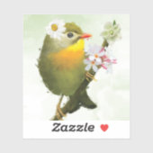 Vleeskaarten voor vogels sticker (Vel)