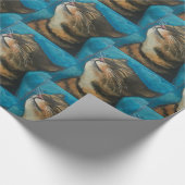 Vleeskatje Cadeaupapier (Hoek)