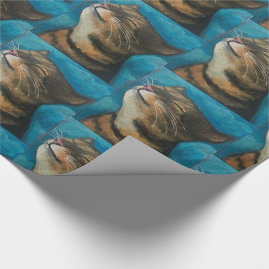 Vleeskatje Cadeaupapier (Hoek)