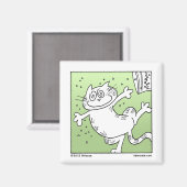 Vleeskatje Magneet (Voorkant / Achterkant)