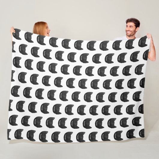 Vleeskatten Fleece Deken (In situ)