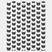 Vleeskatten Fleece Deken (Voorkant)