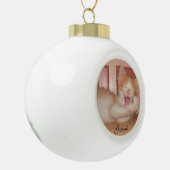 Vleeskatten Keramische Bal Ornament (Links)