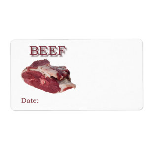 Vleeskeurmerk Etiket