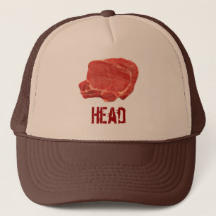 Vleeskop Trucker Pet