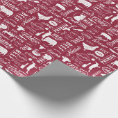 Vleeslappen BBQ-opvulpapier Cadeaupapier (Hoek)