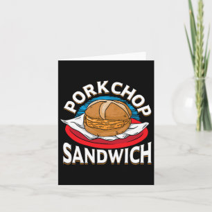 Vleesliefhebber BBQ Lover Vleesliefhebber Porkchop Kaart