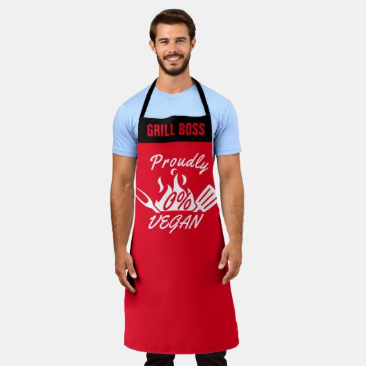Vleesliefhebber BBQ-schort - Grappig geschenk voor Schort (Gedragen)