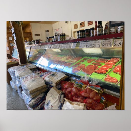 vleesmarkt poster (Voorkant)