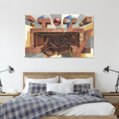 Vleesmolen Canvas Afdruk (Insitu (Slaapkamer))