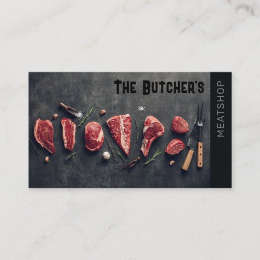 vleesmoten-slagersvlees-Visitekaartje Visitekaartje (Voorkant)