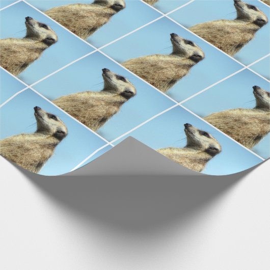 Vleespapier (1377) cadeaupapier (Hoek)