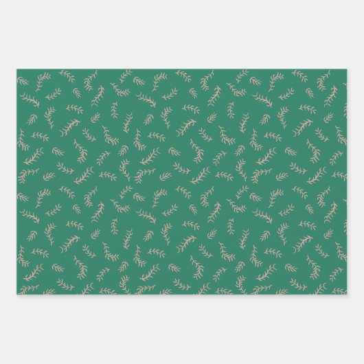 Vleespapier en verpakkingspapier van bladeren inpakpapier vel (Voorkant 3)