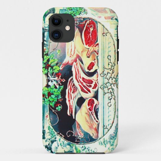  vleesproductie 1872 Case-Mate iPhone case (Achterkant)