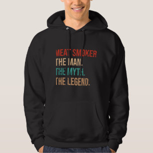 Vleesroker BBQ Roker Grillen Roken Me Hoodie