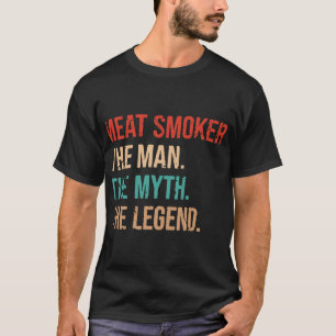 Vleesroker  BBQ Roker Grillen Roken Me T-shirt