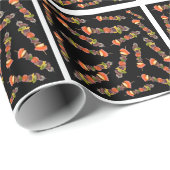 Vleesspiespatroon Cadeaupapier (Rol Hoek)