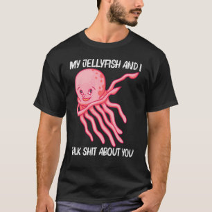 Vleesvissen voor mannen Zee voor kwallen T-shirt