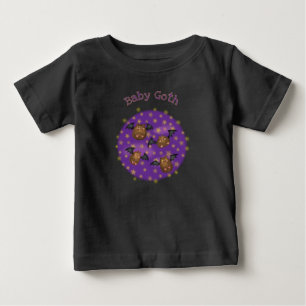 Vleesvleermuizen baby zwart T-shirt