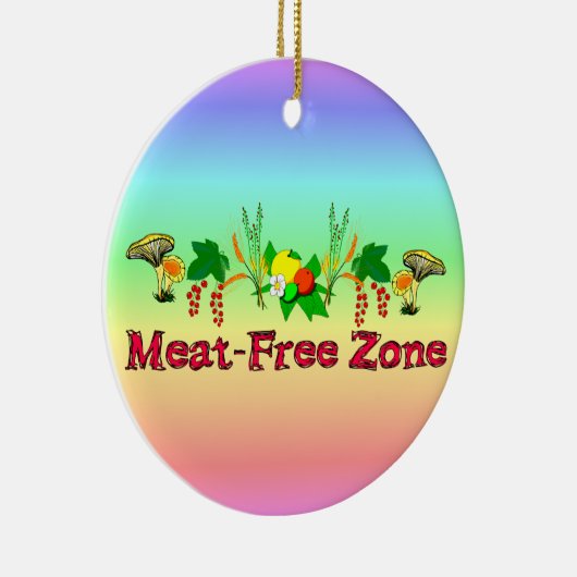 Vleesvrije zone keramisch ornament (Rechts)