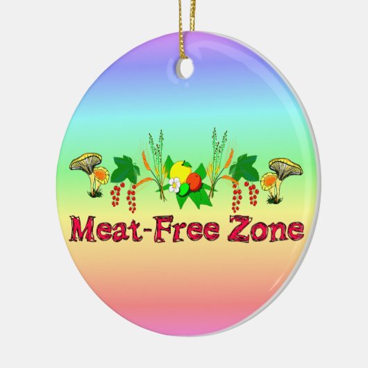 Vleesvrije zone keramisch ornament (Links)