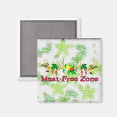 Vleesvrije zone magneet (Voorkant / Achterkant)