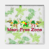 Vleesvrije zone magneet (Voorkant)