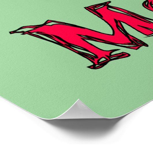 Vleesvrije zone poster (Hoek)