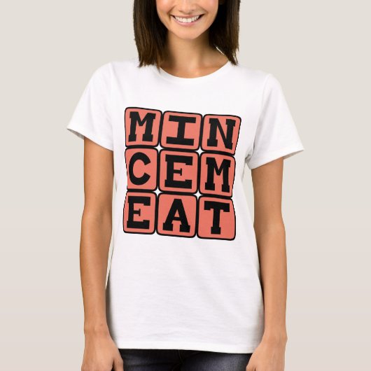 Vleesvulling, Soort taart T-shirt (Voorkant)