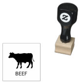 Vleesweddenschap Rubberstempel (Gestempeld)