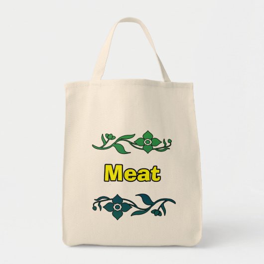Vleeszak Tote Bag (Voorkant)